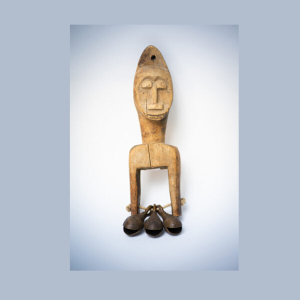 Dzwonek z Gabonu z drewnianym uchwytem